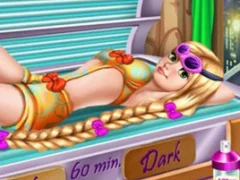 Igra Goldie Princess Tanning online