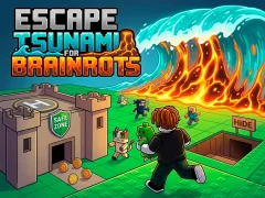 Igra Escape Tsunami for Brainrots online