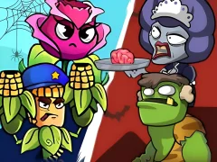 Igra Plants Vs Zombies - Merge Defense online