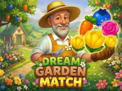 Igra Match Dream Garden online