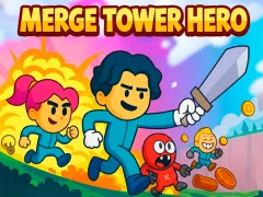 Igra Merge Tower Hero online