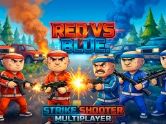 Igra Red vs Blue. Strike Shooter Multiplayer online
