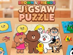 Igra Brown And Friends Jigsaw Puzzle online