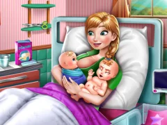Igra Ice Princess Twins Birth online