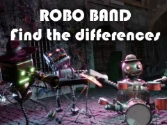 Igra Robot Band - Find the Differences online