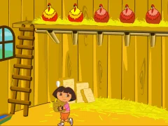 Igra Dora The explorer Saves the Farm online