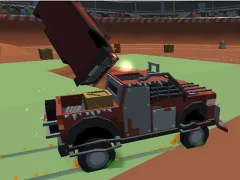 Igra Pixel Car Cash Demolition V1 online