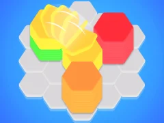 Igra Hexa Stack Sort online