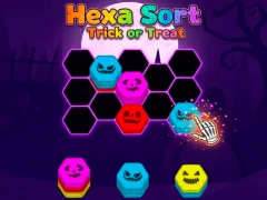 Igra Hexa Sort Trick or Treat online