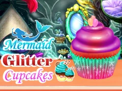 Igra Mermaid Glitter Cupcakes online