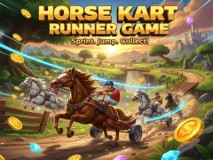 Igra Horse Kart Runner Game online