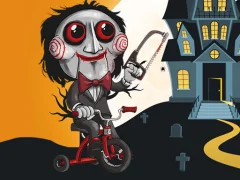 Igra Scary Faces Jigsaw online