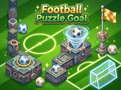 Igra Football Puzzle Goal online