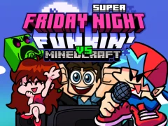 Igra Super Friday Night Funkin Vs Minecraft online