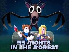 Igra 99 Nights in the Forest - Roblox online
