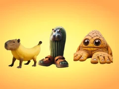 Igra Italian animals with voice acting online