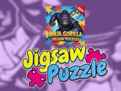 Igra Ninja Gorilla Jigsaw Puzzles online