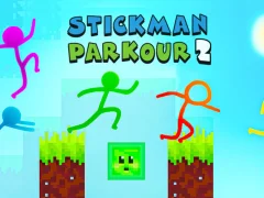 Igra Stickman Parkour 2 online