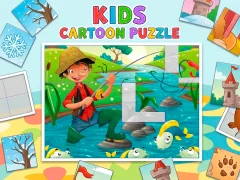 Igra Kids Cartoon Puzzle online