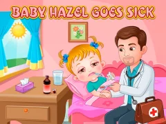 Igra Baby Hazel Goes Sick online
