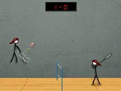 Igra Stick Figure Badminton 2 online
