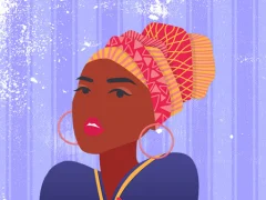 Igra African Princess Jigsaw online