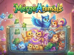 Igra Merge Animals online