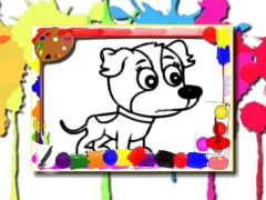 Igra Dogs Coloring Book online