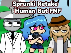 Igra Sprunki Retake Human But FNF online