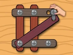Igra Wood Nuts Master: Screw Puzzle online