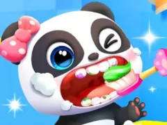 Igra Jigsaw Puzzle: Baby Panda Teeth Health online