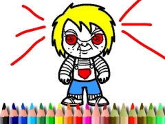 Igra Scary Boy Coloring Book online