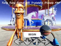 Igra Tung Tung Sahur VS Tralalero Tralala FNF online