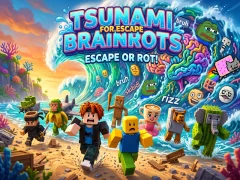 Igra Tsunami For Escape Brainrots online