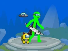 Igra Stickman Mega Boss Battles! online