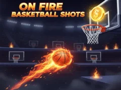 Igra On Fire Basketball Shots online