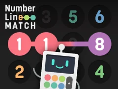 Igra Number Line Match online