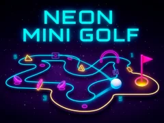 Igra Neon Mini Golf online