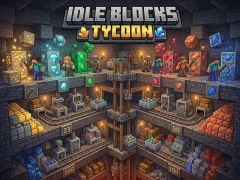 Igra Idle Blocks Tycoon online