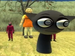 Igra Squid Game Sprunki Hide online