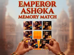 Igra Emperor Ashoka Memory Match online
