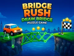 Igra Bridge Rush - Draw Bridge Puzzle Game online