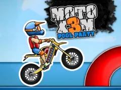 Igra Moto X3M  Pool Party online