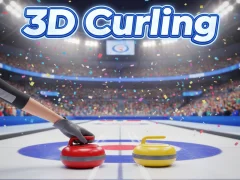 Igra 3D Curling online