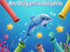 Igra An origami dolphin online