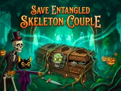 Igra Save Entangled Skeleton Couple online