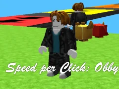 Igra Speed per Click: Obby online