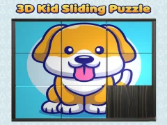 Igra 3D Kid Sliding Puzzle online
