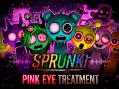 Igra Sprunki: Pink Eye Treatment online