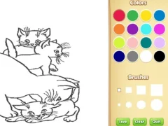 Igra Cats Coloring Book For Kids online
